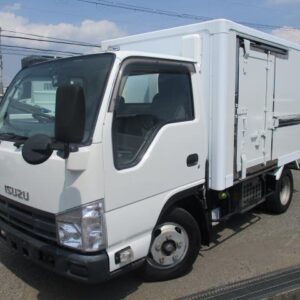 2013 Isuzu Elf Truck white diesel used car Japan export