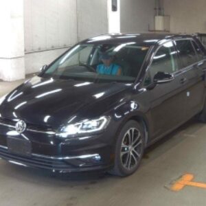 2019 Volkswagen Golf black gasoline used car Japan export