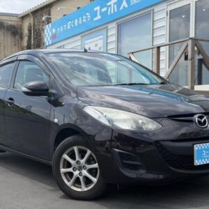 2012 Mazda Demio purple gasoline used car Japan export