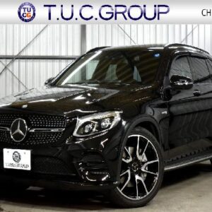 2017 Mercedes Amg Glc black gasoline used car Japan export