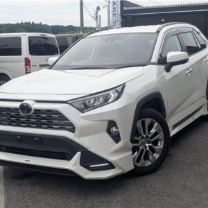 2021 Toyota Rav4 pearl gasoline used car Japan export