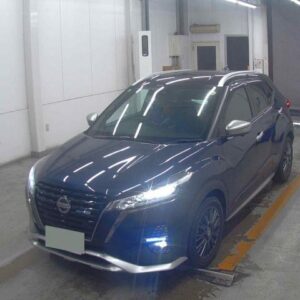 2022 Nissan Kicks blue gasoline used car Japan export