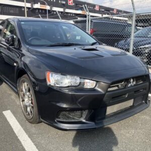 2009 Mitsubishi Lancer black gasoline used car Japan export