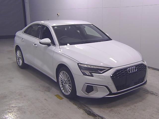 Ref:AUX-25193831 AUDI A3 SEDAN 2021 1 2021 Audi A3 Sedan pearl gasoline used car Japan export