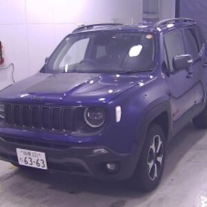 2020 Chrysler Jeep Jeep Renegade blue gasoline used car Japan export