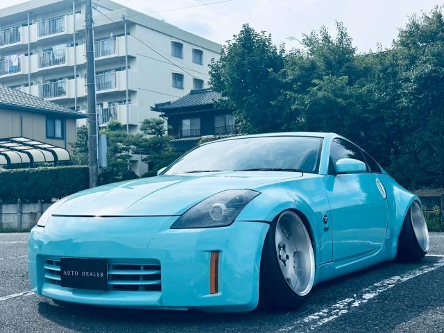 Ref:AUX-25193944 NISSAN FAIRLADY Z 2006 1 2006 Nissan Fairlady Z blue gasoline used car Japan export