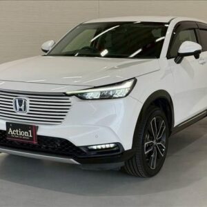 2021 Honda Vezel pearl hybrid used car Japan export