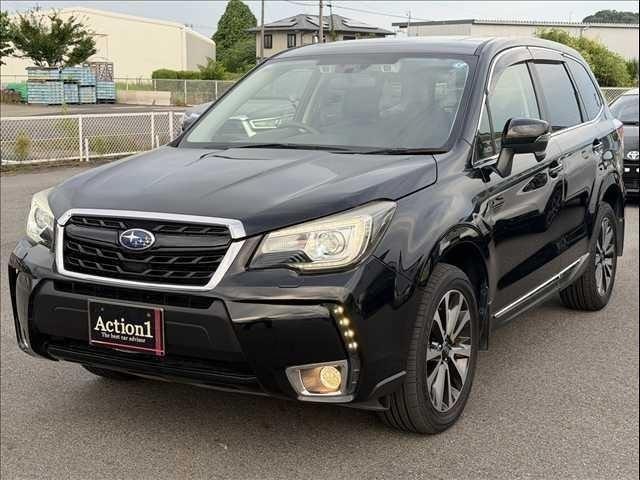 Ref:AUX-25193984 SUBARU FORESTER 2016 1 2016 Subaru Forester black gasoline used car Japan export