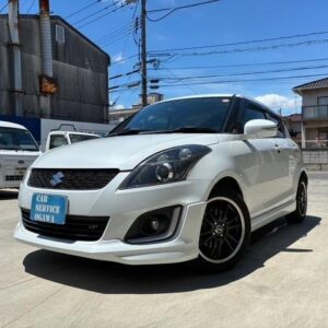 2014 Suzuki Swift pearl gasoline used car Japan export