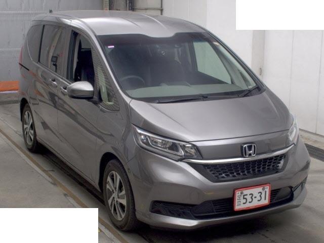 Ref:AUX-25194921 HONDA FREED 2022 1 2022 Honda Freed gray gasoline used car Japan export