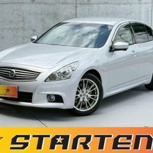 2010 Nissan Skyline silver gasoline used car Japan export