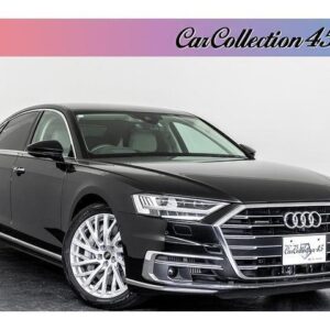 2021 Audi A8 black hybrid used car Japan export