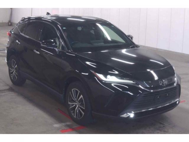 Ref:AUX-25199370 TOYOTA HARRIER 2021 1 2021 Toyota Harrier black gasoline used car Japan export