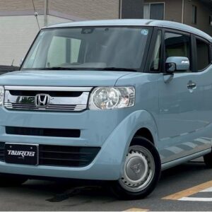 2018 Honda N-Box Slash blue gasoline used car Japan export