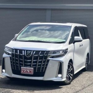 2021 Toyota Alphard pearl gasoline used car Japan export