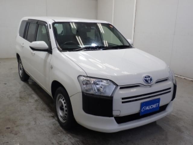 Ref:AUX-25200023 TOYOTA PROBOX 2021 1 2021 Toyota Probox white hybrid used car Japan export
