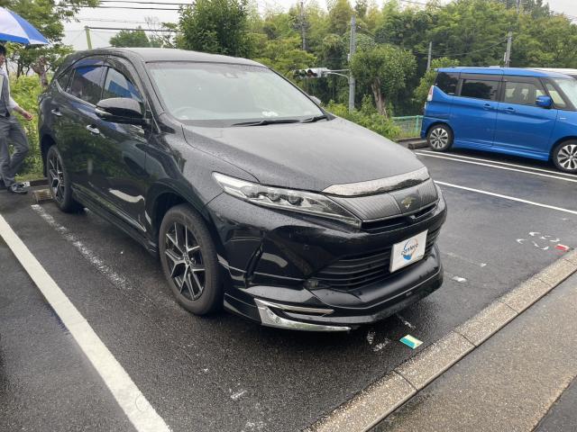 Ref:AUX-25200343 TOYOTA HARRIER 2020 1 2020 Toyota Harrier black gasoline used car Japan export
