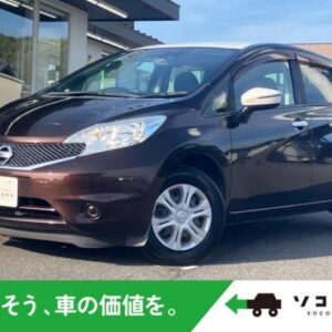 2016 Nissan Note tea gasoline used car Japan export