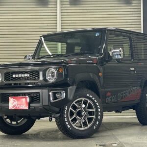 2023 Suzuki Jimny black gasoline used car Japan export