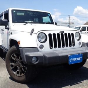 2018 Chrysler Jeep Jeep Wrangler Unlimited white gasoline used car Japan export