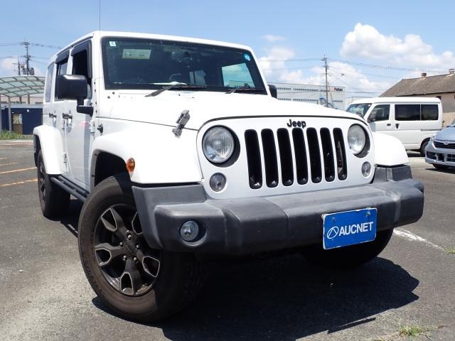 Ref:AUX-25200553 CHRYSLER JEEP JEEP WRANGLER UNLIMITED 2018 1 2018 Chrysler Jeep Jeep Wrangler Unlimited white gasoline used car Japan export