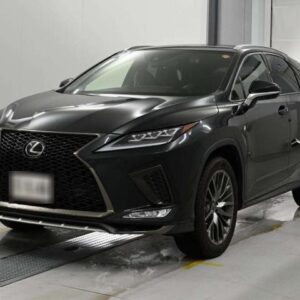2021 Lexus Rx black gasoline used car Japan export