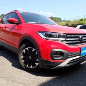 2021 Volkswagen T-Cross red gasoline used car Japan export