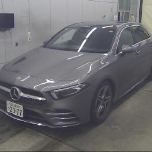 2022 Mercedes Benz A-Class gray diesel used car Japan export