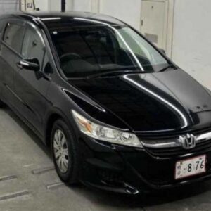 2010 Honda Stream black gasoline used car Japan export