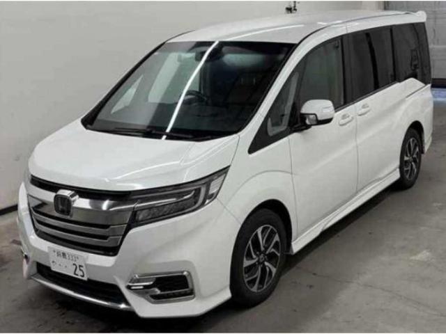 Ref:AUX-25204946 HONDA STEPWAGON SPADA 2020 1 2020 Honda Stepwagon Spada pearl gasoline used car Japan export