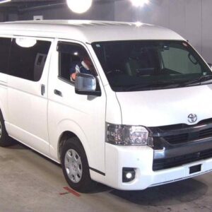 2022 Toyota Hiace Van pearl gasoline used car Japan export