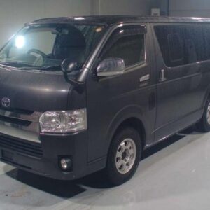 2016 Toyota Regius Ace Van gray diesel used car Japan export