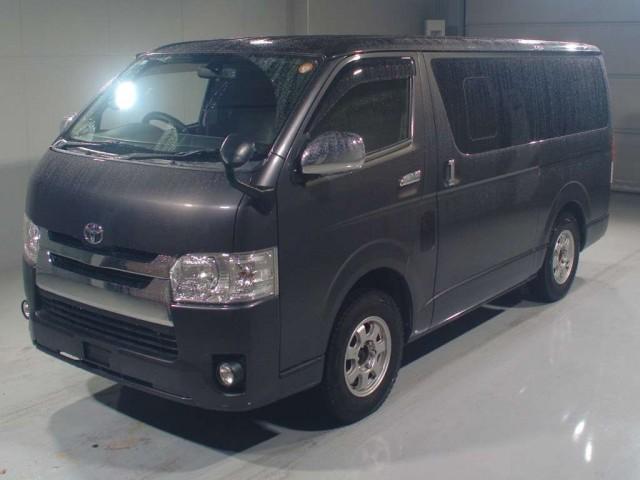 Ref:AUX-25205151 TOYOTA REGIUS ACE VAN 2016 1 2016 Toyota Regius Ace Van gray diesel used car Japan export