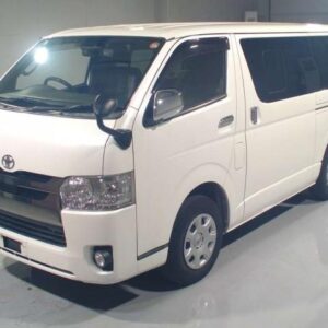 2018 Toyota Regius Ace Van pearl diesel used car Japan export
