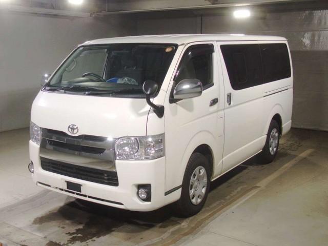 Ref:AUX-25205160 TOYOTA REGIUS ACE VAN 2018 1 2018 Toyota Regius Ace Van white diesel used car Japan export