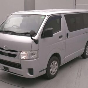 2022 Toyota Hiace Van silver diesel used car Japan export