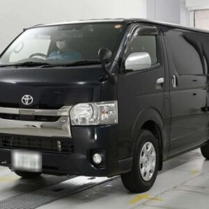 2019 Toyota Regius Ace Van black diesel used car Japan export