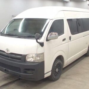 2009 Toyota Regius Ace Van white gasoline used car Japan export