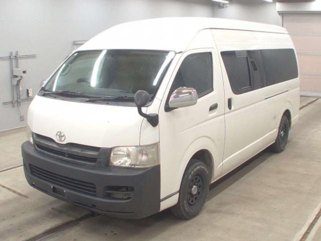 Ref:AUX-25205446 TOYOTA REGIUS ACE VAN 2009 1 2009 Toyota Regius Ace Van white gasoline used car Japan export