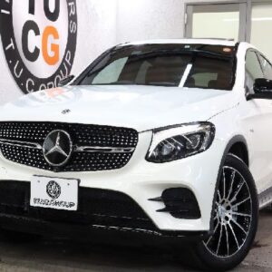 2018 Mercedes Benz Glc-Class white gasoline used car Japan export
