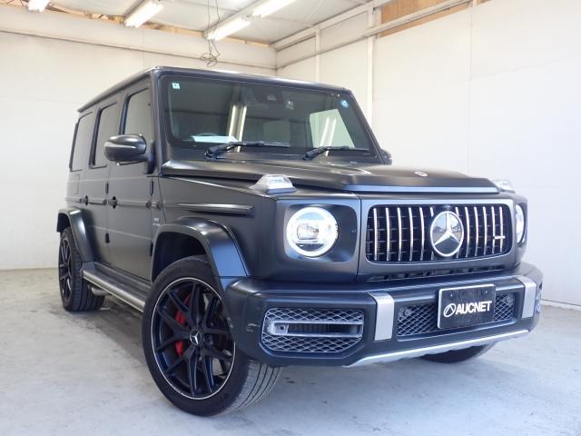 Ref:AUX-25214285 MERCEDES AMG G-CLASS 2022 1 2022 Mercedes Amg G-Class black gasoline used car Japan export