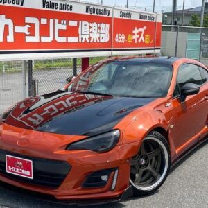 2012 Toyota 86 orange gasoline used car Japan export