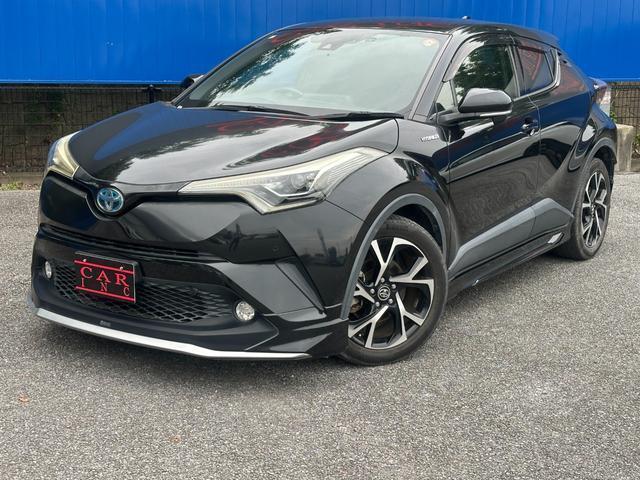 Ref:AUX-25220431 TOYOTA C-HR 2017 1 2017 Toyota C-Hr black hybrid used car Japan export