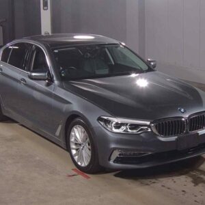2017 Bmw 5 Series blue gasoline used car Japan export