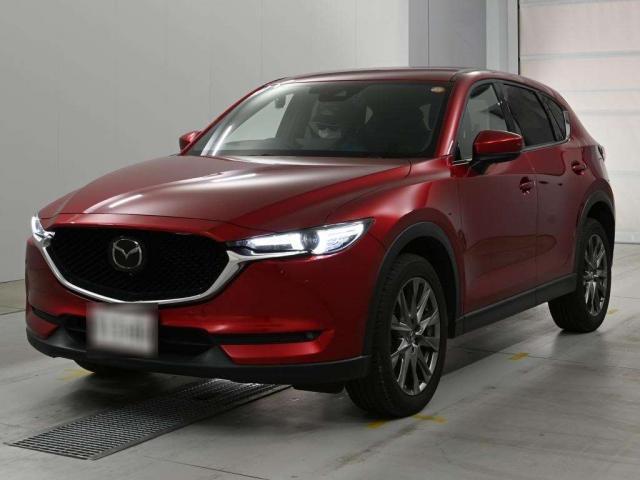 Ref:AUX-25220697 MAZDA CX-5 2021 1 2021 Mazda Cx-5 red diesel used car Japan export