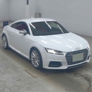 2015 Audi Tts Coupe white gasoline used car Japan export
