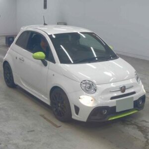 2022 Abarth Abarth 595 white gasoline used car Japan export