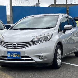 2015 Nissan Note silver gasoline used car Japan export