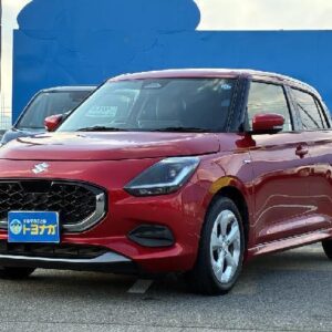 2024 Suzuki Swift red gasoline used car Japan export