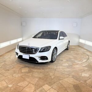 2018 Mercedes Benz S-Class white hybrid used car Japan export